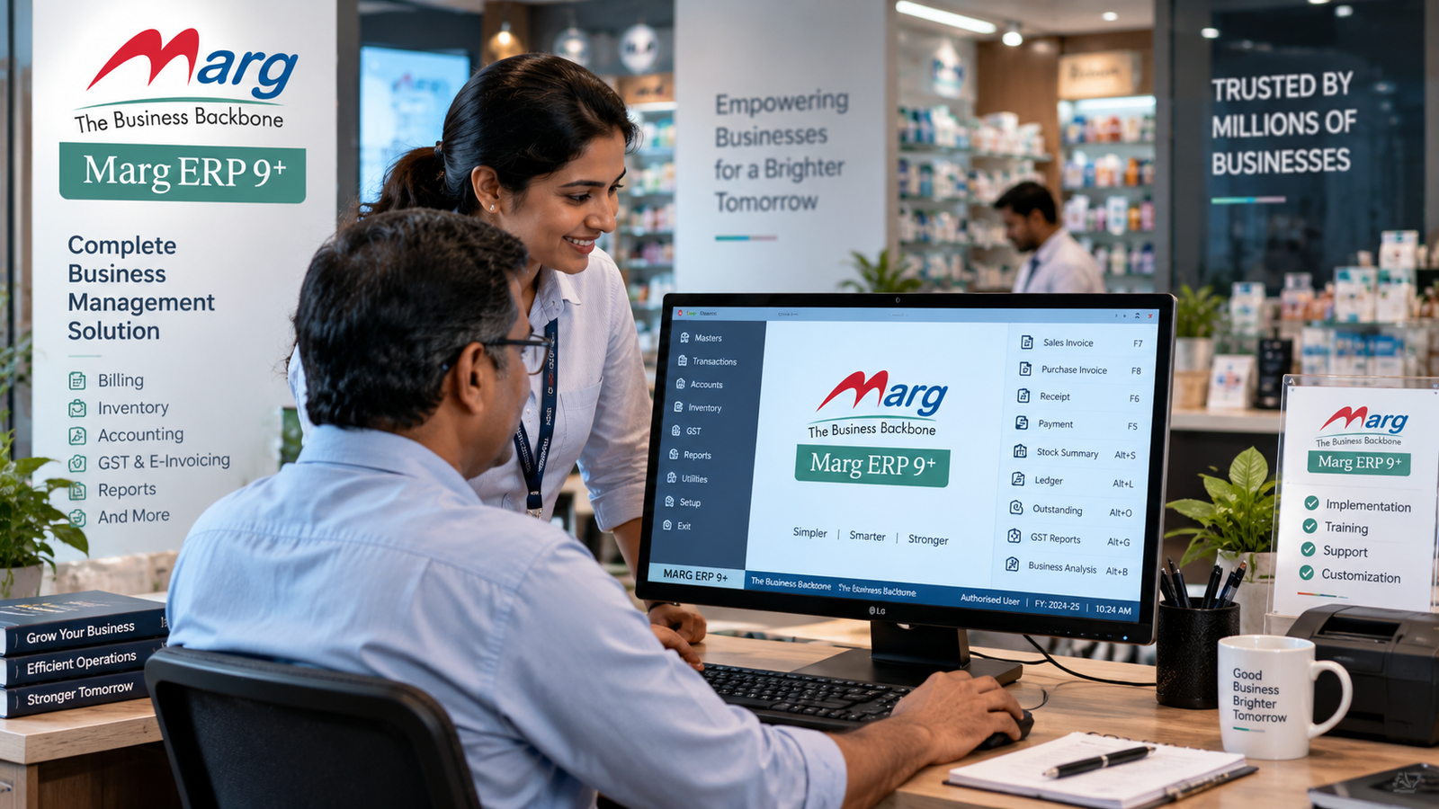 MARG ERP business management solution